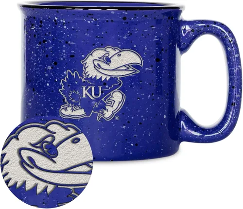 Vista 10 de Rico Industries NCAA Speckle 12oz Laser Engraved Campfire Mug