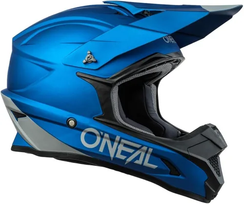 Vista 2 de Casco O'Neal 1SRS para Dirt Bike para Adultos Azul