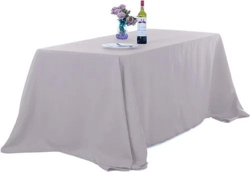 Vista 30 de Ascoza Paquete de 2 manteles cuadrados negros de tela de poliéster de 52 x 52 pulgadas para bodas, banquetes, restaurantes y fiestas