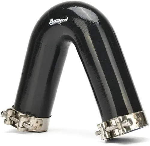 Vista 2 de Conector de codo de silicona de 4 capas de 2 pulgadas de 135 grados, ensamblador de manguera turbo, intercooler de tubería de entrada de aire