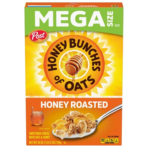 Vista 14 de Miel manojos de avena Honey Roasted, 2.1-ounce (12 unidades) Desayuno o merienda fácil para llevar