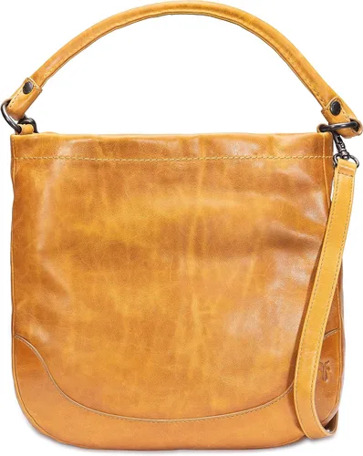 Vista 10 de Cartera Frye Melissa Hobo para mujer, elegante con correa ajustable y bolsillos