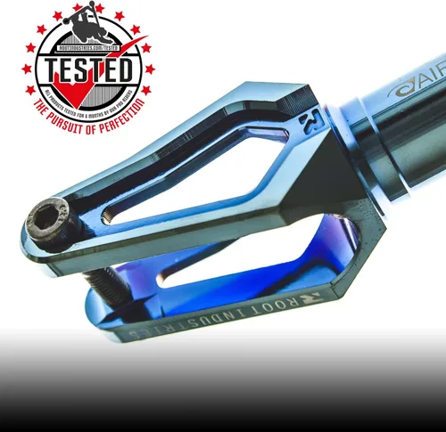 Vista 2 de ROOT INDUSTRIES HIC/SCS e IHC AIR Fork - Horquilla para scooter profesional - Horquillas para ruedas de scooter de 100 a 4.724 in - Se adapta a