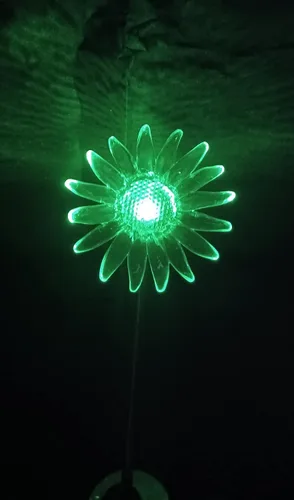 Vista 8 de Starry Illuminate - Juego de 2 luces solares de estaca para jardín, estilo cambiante de color (sol)