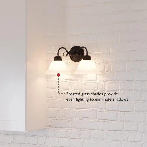 Vista 6 de Design House 503011 Millbridge - Lámpara de pared (1 foco), 514471, 60watts, 120.00 volts