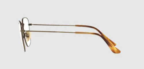 Vista 2 de Ray-Ban mens Rx8157v Frank Titanium Square Prescription Eyewear Frames