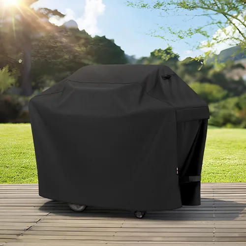 Vista 8 de Unicook Cubierta de parrilla de gas impermeable resistente al agua, cubierta de barbacoa de 65 pulgadas, material especial resistente a