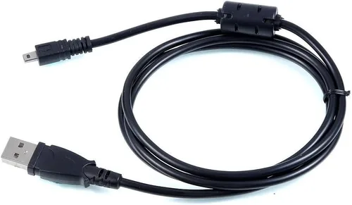Vista 4 de MaxLLTo® Cable de sincronización de datos USB PC para cámara Pentax Optio X70 S60 S12 S10 S7 S6 i S6n