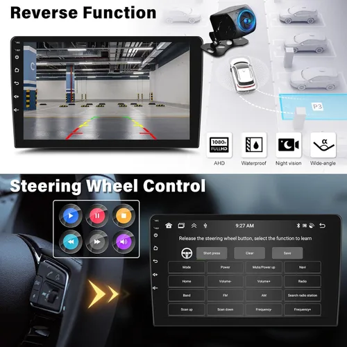Vista 7 de Radio de coche 4G + 64G para Honda Accord 8th 2008-2013 con CarPlay Android Auto, 8-Core Android 15 10.1 pulgadas 1280 * 720P IPS pantalla táctil