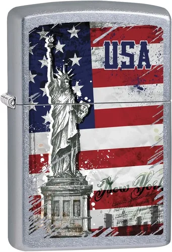 Vista 7 de Encendedores Zippo Bandera Americana