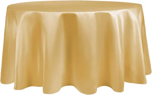 Vista 24 de Ultimate Textile Mantel redondo de satén nupcial de 60 pulgadas, se adapta a mesas de menos de 60 pulgadas de diámetro, berenjena morado berenjena