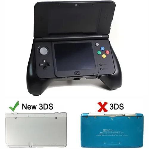 Vista 2 de OSTENT Flexible Bracket Holder Handle Grip for Nintendo New 3DS Console Video