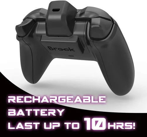 Vista 5 de Brook Adaptador X ONE Extra XL - Convertidor de batería recargable inalámbrico para controlador Xbox One, versión de duración de batería adicional