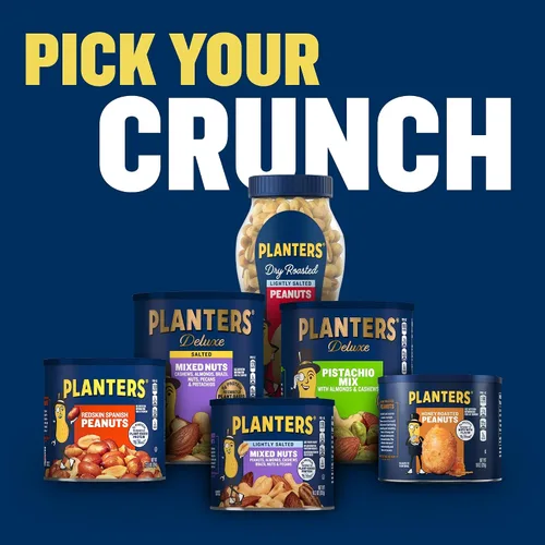 Vista 11 de PLANTERS Nueces mixtas de lujo ligeramente saladas, proteína a base