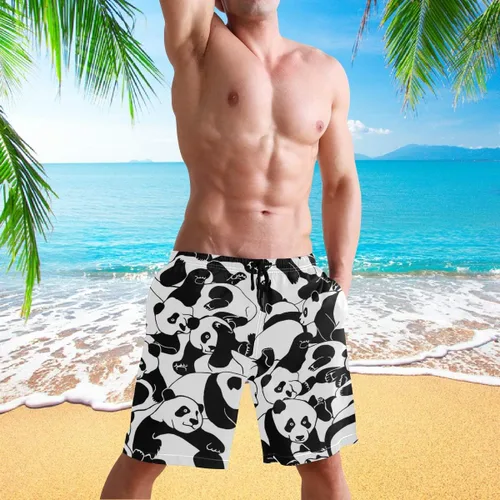 Vista 4 de visesunny - Bañador para hombre, de secado rápido, con forro de malla
