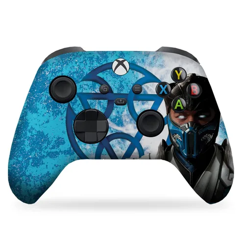 Vista 18 de DreamController Americcan Warrior Skull Custom X-box Controller Wireless compatible with X-box One/Series X/S Proudly Customized in USA with