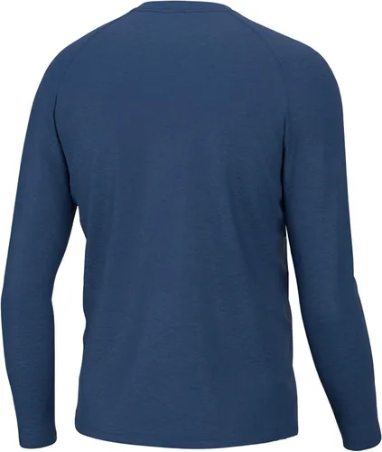 Vista 2 de HUK Waypoint Camisa de manga larga, camiseta de pesca de rendimiento para hombre