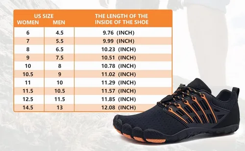 Vista 6 de Goodsaleok Zapatos de agua para hombre y mujer, secado rápido, descalzos, para playa, Brook, atléticos, deportivos, para navegar, surf, senderismo
