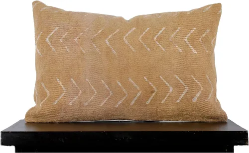 Vista 44 de Trade Star Mudcloth - Funda de cojín decorativa para lumbar, 100% algodón, color índigo, estilo granja, funda de almohada gruesa, estilo bohemio