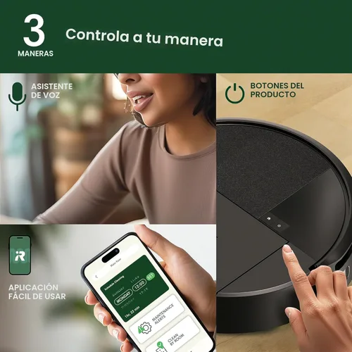 Vista 8 de iRobot Roomba 205 DustCompactor Vac Robot Aspiradora - Compacta automáticamente los desechos dentro del robot, sin necesidad de vaciado durante 60