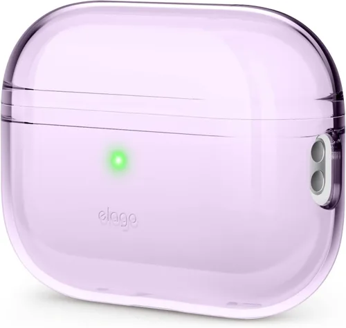 Vista 9 de elago Funda transparente compatible con AirPods Pro de 2ª generación, compatible con AirPods Pro 2, funda protectora, a prueba de golpes, carga Azul