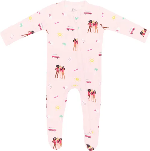 Vista 89 de KYTE BABY Pies unisex con cierre de cremallera, rayón hecho de bambú, 0-24 meses