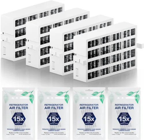 Vista 13 de W10311524 AIR1 Cartucho de filtro de aire de repuesto para refrigerador Whirlpool Kenmore compatible con filtro de aire de refrigerador Fresh Flow