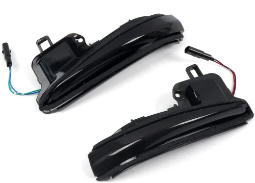 Vista 6 de HIGH FLYING - Accesorios para auto: espejos laterales LED, luces de señal de giro dinámicas y secuenciales con apagón, tira indicadora, 2 piezas/par