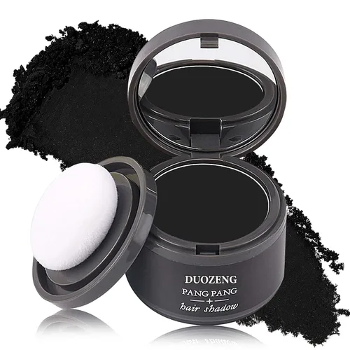 Vista 22 de Cubierta de raíz en polvo para cabello fino (7# castaño castaño) para mujeres y hombres