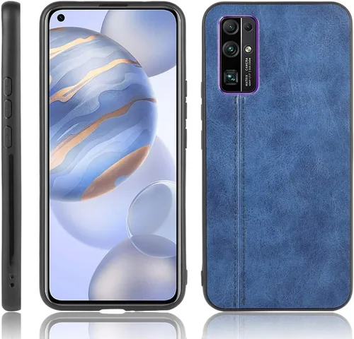 Vista 55 de Funda para Vivo iQOO Z1x 5G, funda para Vivo iQOO Z1x 5G Funda de piel sintética con funda 3 en 1, color azul