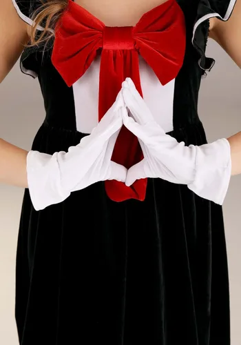 Vista 6 de Dr. Seuss - Vestido de gato en el sombrero para niñas, disfraz de Halloween de cuentos