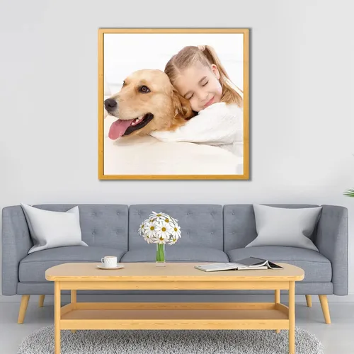Vista 2 de Kit personalizado de pintura por números para adultos, lienzo personalizado de pintura al óleo para personalizar tus imágenes, pinturas de color por