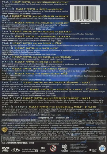 Vista 2 de Harry Potter The Complete 8-Film Collection
