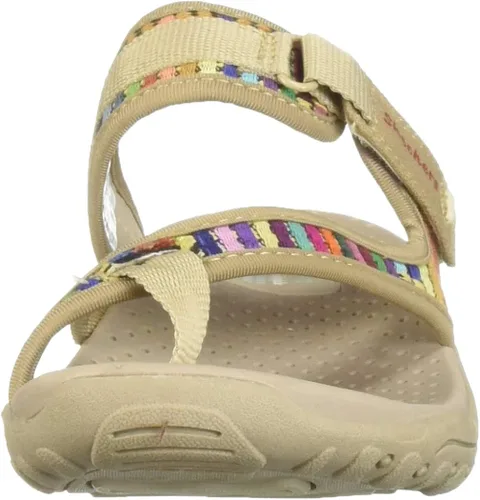 Vista 2 de Skechers Women's Reggae-Mad Swag-Toe Thong Woven Sandal
