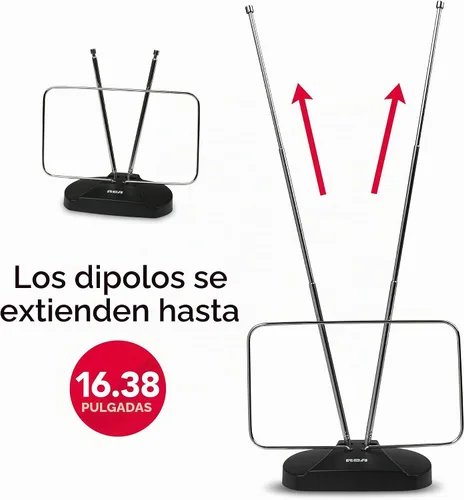 Vista 2 de Antena básica para interiores