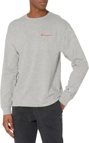 Vista 4 de Champion Camiseta de manga larga para hombre, camiseta clásica para hombre (regular o grande y alto)