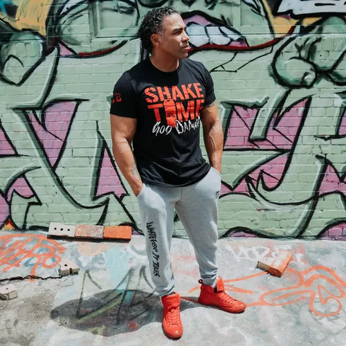 Vista 3 de 5% Nutrition Rich Piana - Pantalones deportivos para hombre