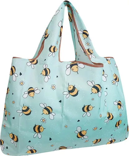 Vista 32 de Bowbear Bolsa de compras reutilizable de nylon plegable