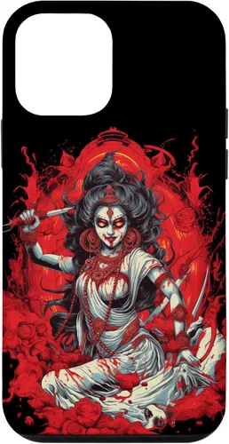 Vista 16 de iPhone 16 Kali Goddess of Death, Time and Doomsday Hindu God Occult Case
