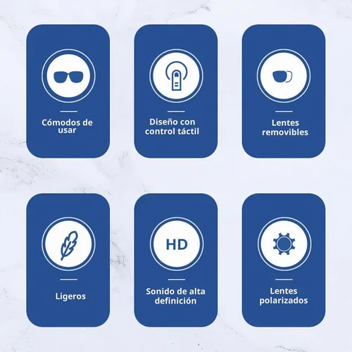 Vista 5 de Asixxsix Lentes inteligentes, con iless Bluetooth V5.0 EDR polarizadas con lente UV400, control táctil, gafas de sol deportivas con lente UV400