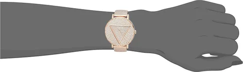 Vista 2 de GUESS Iconic Collection - Reloj analógico con esfera de oro rosa para mujer GW0477L3 oro rosa Rose gold