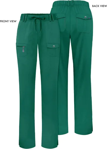 Vista 5 de Adar Pro Scrubs para mujer - Pantalones de yoga ajustados