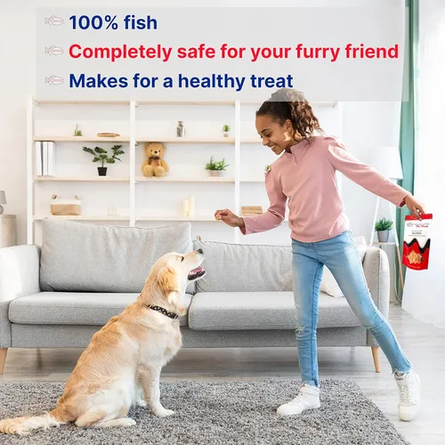 Vista 5 de Nordic Catch Golosinas de pescado liofilizado para mascotas de Islandia – Bocadillos puros de mariscos naturales para perros, gatos y otras mascotas