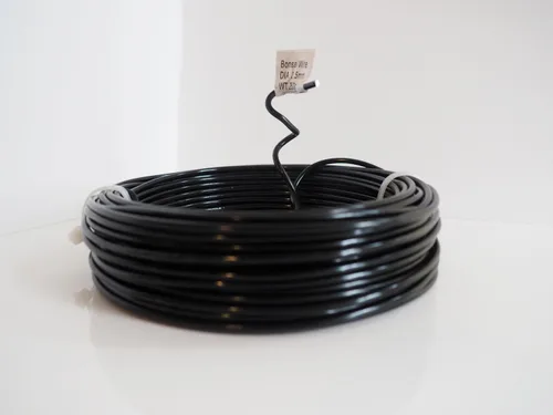 Vista 6 de Alambre de aluminio anodizado de 1.0mm para entrenamiento de bonsái de 250g, rollo grande (114 metros) - Elija su tamaño y color (1.0mm, Negro)