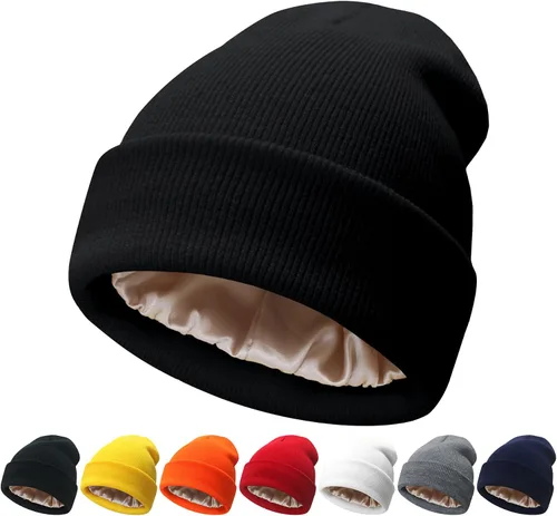 Vista 13 de NPQQUAN Unisex Beanie Hats for Men Women Winter Knit Beanies