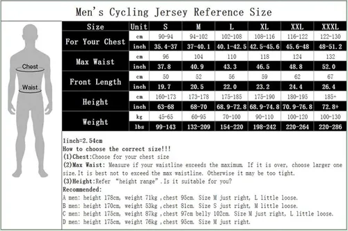 Vista 3 de Bicicleta Jersey hombres Ciclismo Jersey Bicicletas top transpirable verano ropa