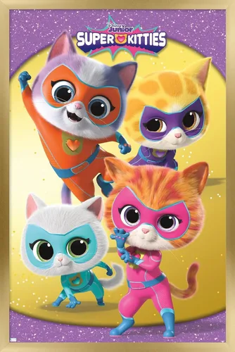 Vista 11 de Disney Junior Super Kitties - Póster de pared grupal, 34 pulgadas de largo x 22.4 pulgadas de ancho, versión premium sin marco