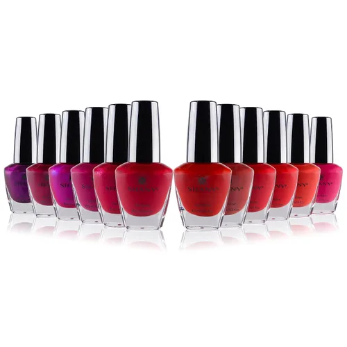 Vista 6 de SHANY Juego de esmaltes de uñas de bricolaje, kit de esmalte de uñas de secado rápido, colección de bricolaje vibrante y colorida, acabados