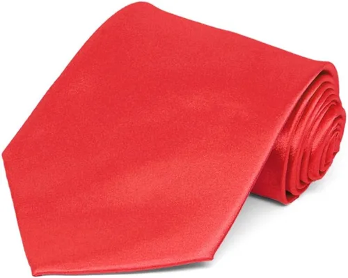 Vista 66 de tiemart Corbata de color sólido para hombre Longitud estándar