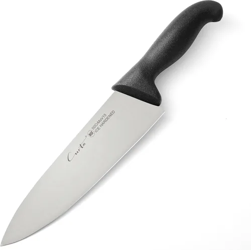 Vista 14 de CURTA Cuchillo de chef de grado comercial de 6 pulgadas, certificado NSF, ergonómico, mango negro antideslizante, hoja forjada de acero inoxidable